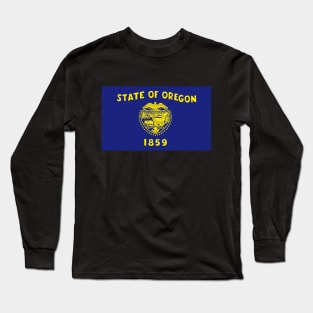 Oregon Flag Long Sleeve T-Shirt